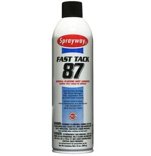 Spray Adhesive Sprayway SW087 Fast Tack General Purpose Mist Adhesive